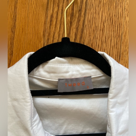 Knee length button down wrap, dress linen material - Picture 2 of 5